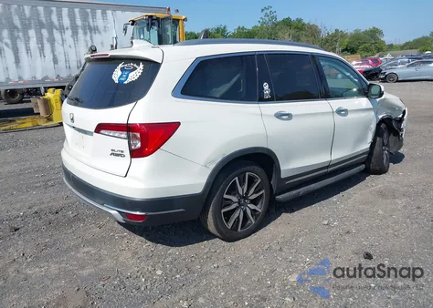 2019 Honda Pilot Elite z USA, uszkodzony, nr VIN 5FNYF6H0XKB026635